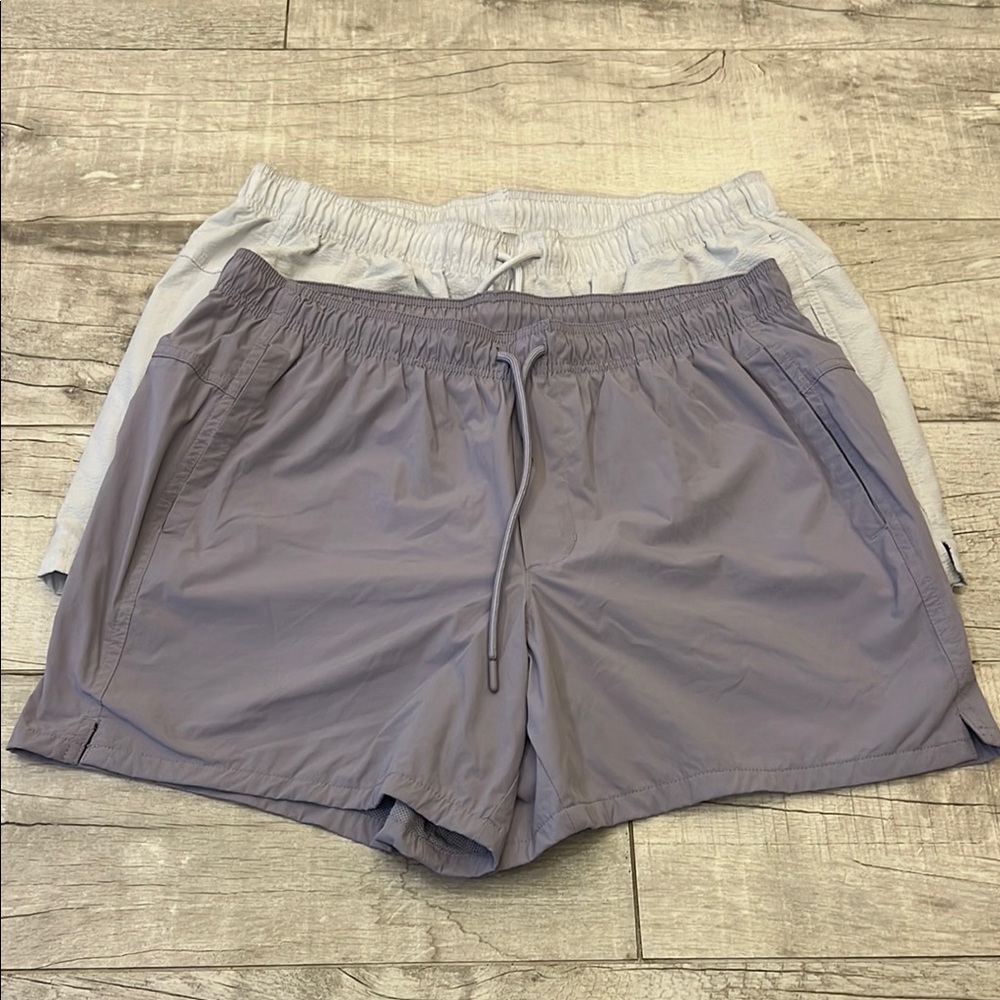 Lot‎ of 2 VRST 5” Drawstring Lined Shorts Men’s Size XL